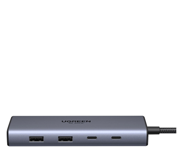 UGREEN Hub USB-C 10w1 CM639 2x HDMI 2x USB RJ45 SD/TF PD 100W - 1488884 - zdjęcie 3